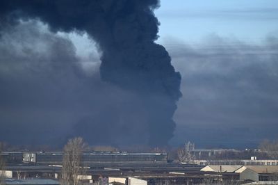 Markets tumble and oil soars after Putin launches war with Ukraine