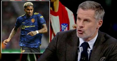 Jamie Carragher delivers damning Marcus Rashford analysis as he calls for Man Utd change