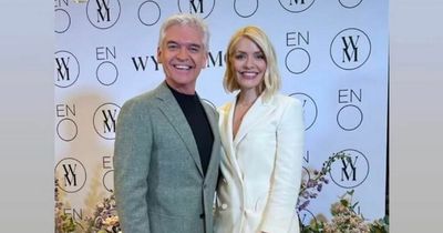 Holly Willoughby supported by Phillip Schofield as she poses with new co-host for first time