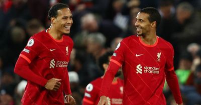 What Virgil van Dijk told Joel Matip before Liverpool goal against Leeds United