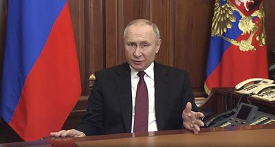 ‘No other option’: Excerpts of Putin’s speech declaring war