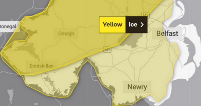 Northern Ireland weather: Warning for ice issued covering most of the country
