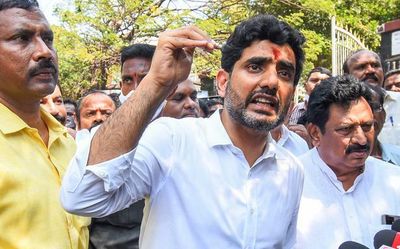 Lokesh vows to continue legal battle against ‘mud-slinging’