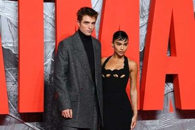 Zoe Kravitz and R-Patz nail cool red carpet dressing at The Batman premiere