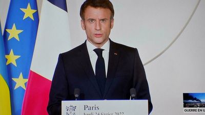 Macron responds 'without weakness' to Russia's 'act of war'