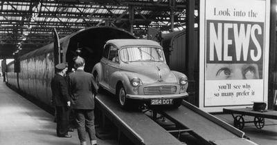 The forgotten Scottish train that took you and your car all the way to London so you didn't have to do the long drive