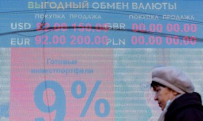 Russian central bank steps in to prop up rouble and avert market collapse