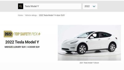 Tesla Model Y & Model 3 Are IIHS 2022 Top Safety Pick+ Winners