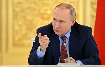 Putin tells Russian business people he had no choice over Ukraine