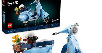 Lego teams up with Vespa for iconic Italian scooter set