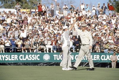 David Duval is back in Tucson where he once shot a 62 (with 2 hole-out eagles) and then blew a 7-shot lead before winning by 4