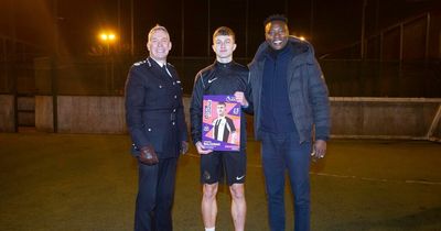 Teenager receives ‘Local Legend’ community award from Premier League