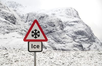 Weather warnings in force as snow and ice grip UK