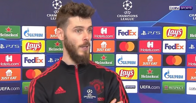 David De Gea makes prediction for Manchester United vs Atletico Madrid second leg