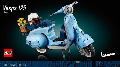 This LEGO Vespa 125 Kit Is Timeless 1960s Scooter Perfection Achieved