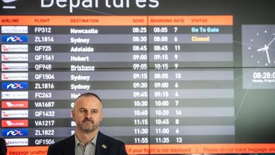 International flights to Canberra 'years away': Barr
