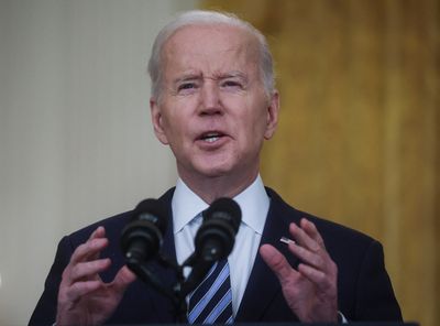Biden says Russian attack on Ukraine unfolding largely as predicted