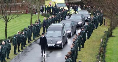 Paramedics line streets in memory of trainee, 21, killed in ambulance crash with tanker