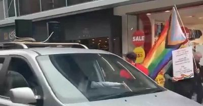 Belfast man on his 'peaceful counter' to street preachers on behalf of LGBT community