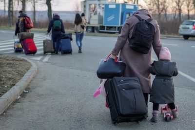 Some 100,000 Ukrainians have left their homes, as several thousand flee abroad -U.N. estimates