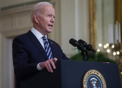 Biden says Putin will be a pariah on the international stage