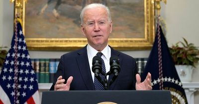 Biden announces sanctions and deploys extra troops to protect Europe from 'tyrant' Putin