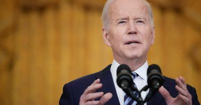 US President Joe Biden announces new sanctions against Russia and extra troops after Ukraine invasion