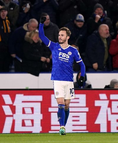 James Maddison nets twice as Leicester ease into Europa Conference League last 16