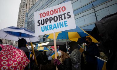 ‘A knot in my stomach’: Canada’s Ukrainian community shaken by Russia invasion