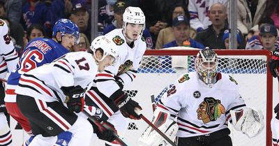 Back from injury, Blackhawks’ Kevin Lankinen needs stellar stretch to end rocky season