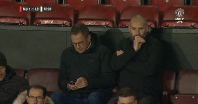 Ralf Rangnick spotted with sporting director that drops huge hint over next Man Utd boss