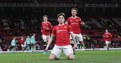 Alejandro Garnacho sends Ralf Rangnick message in Manchester United FA Youth Cup win