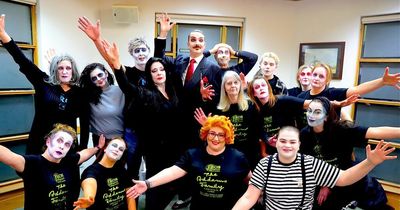 Lanarkshire college students transform Addams Family cast in spooktacular horror make-up masterclass