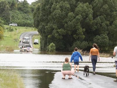 Man dies in NSW floodwaters after deluge