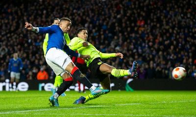 James Tavernier’s double for Rangers dumps Dortmund out of Europa League