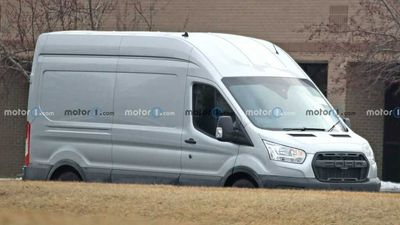 Ford Transit Spy Shots Capture Beefed-Up Van Testing In Michigan