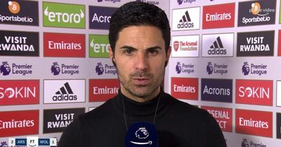 Mikel Arteta details Man Utd message which inspired Arsenal's win over Wolves