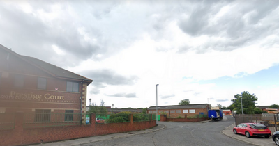 Man rushed to hospital after car crashes into shipping container in Leeds
