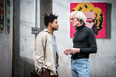 The Collaboration at the Young Vic review: gee, wow - Basquiat and Warhol play brings fireworks to the stage