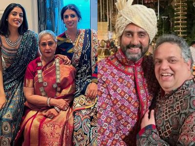 What the Bachchans wore for Anmol Ambani's wedding