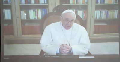 Pope Francis virtually meets with college students at historic event hosted by Loyola