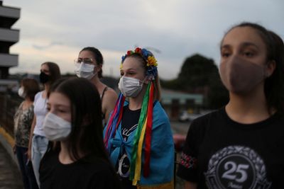Far from Russian invasion, Ukrainian Brazilians pray for peace