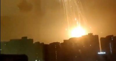 Russia-Ukraine war: Explosions heard in Kiev with jet 'shot down' as capital hit by Russian missiles