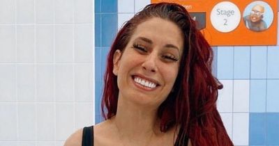 Stacey Solomon admits to body insecurities during baby Rose's 'magical' first swim