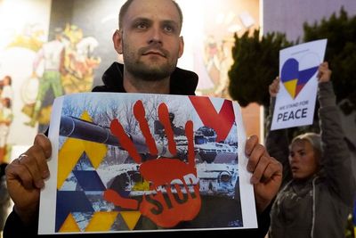 Nato allies to prepare next steps after ‘horrific’ rocket strikes in Kyiv