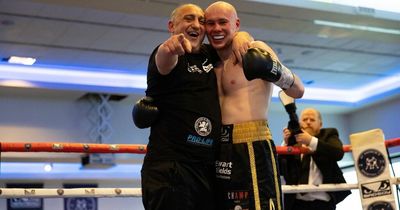 Winning return to the ring for Dumbarton boxer Martin Harkin