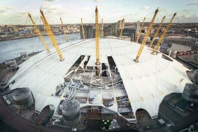 London O2 reopens after being damaged in Storm Eunice