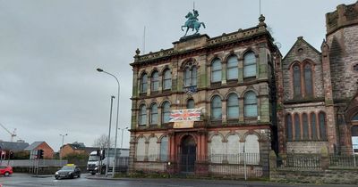 Suspected human skull fragment found at Belfast Orange Hall