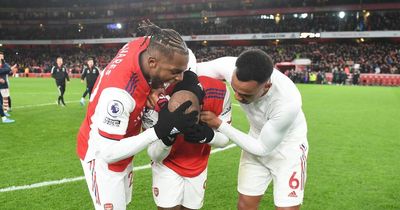 Alexandre Lacazette is planning talks with Nuno Tavares after Arsenal celebrations vs Wolves