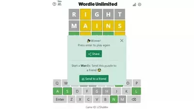 'Wordle Unlimited' gives you infinite pulls at the slot machine